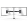 Nedis ERGODMM100BK držák 2 monitorů, full motion, 14 - 24", 7+7 kg, černá