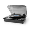 Nedis TURN300BK gramofon 18 W, Bluetooth®, USB, černá