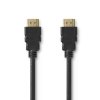 Nedis prémiový High Speed HDMI 2.0b kabel s ethernetem, 4K až 18 GB/s, zástrčka HDMI - zástrčka HDMI, 2 m, černá (CVGP34050BK20)