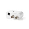 Nedis SAMP40020WT domovní zesilovač TV signálu 50 - 790 MHz, 15 dB, 2 výstupy