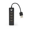 Nedis UHUBU2420BK externí čtyřportový USB 2.0 HUB