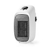 Nedis HTPN10FWT přenosné teplovzdušné topení do zásuvky, časovač, 400 W, 15 - 45 °C