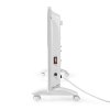 Nedis SmartLife chytrý WiFi skleněný konvekční přímotop, LCD displej, 2000 W, bílá (WIFIHTPL20FWT)