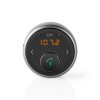 Nedis BTMA100BK FM transmitter / Bluetooth® / handsfree do auta / hlasové ovládání / microUSB / 5.5 hod. provoz