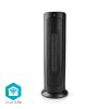 Chytrý Nedis SmartLife WiFi chytrý teplovzdušný sloupový ventilátor, 1200/2000W, termostat, černá (WIFIFNH10CBK)