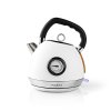 Nedis KAWK530EWT rychlovarná konvice s teploměrem 1.8 L / Soft-Touch / bílá
