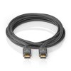 Nedis Profigold Ultra HD HDMI kabel, 8K@60Hz, 48 GB/s, zástrčka HDMI - zástrčka HDMI, 2 m (CVTB35000GY20)