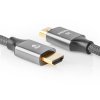 Nedis Profigold Ultra HD HDMI kabel, 8K@60Hz, 48 GB/s, zástrčka HDMI - zástrčka HDMI, 2 m (CVTB35000GY20)