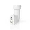 Nedis univerzální LNB twin 0.2 dB (SLNB10TWT)