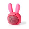 Nedis® Animaticks Robby Rabbit Bluetooth reproduktor, 3 h přehrávání, Hands-Free volání (SPBT4110PK)