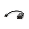 Mini DisplayPort – HDMI™ Kabel s Adaptérem | Mini DisplayPort Zástrčka | HDMI™ Výstup | 0,2 m | Černý