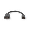 Kabel High Speed HDMI™ s Ethernetem | HDMI™ Konektor | HDMI™ Micro Vstup | 0,2 m | Černý