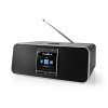 Nedis RDIN5005BK internetové rádio, 42 W, DAB+, FM, Bluetooth, dálkový ovladač