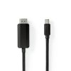 Mini DisplayPort - HDMI™ Kabel | Mini DisplayPort Zástrčka - HDMI™ Zástrčka | 2 m | Černý
