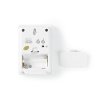 Nedis DOORB212WT bezdrátový zvonek, 80 dB, 36 melodií, bateriový, bílý