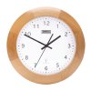 Rádiem řízené dřevěné nástěnné hodiny 32 cm, Balance 506452
