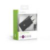 Nedis WCHAC242ABK USB napájecí adaptér 2.4 A + USB-C™ kabel, černá
