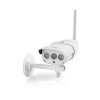 Nedis SmartLife chytrá IP kamera Full HD 1080p, venkovní, vodotěsná (WIFICO030CWT)
