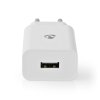 Nedis WCHAU242AWTP USB napájecí adaptér 2.4 A / bílá