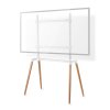 Nedis TVSM7250WT stojan pro TV, 60 - 75", 40 kg, Skandinávský design bílá/buk