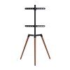 Nedis TVSM7060BK stojan pro TV, 50 - 65", 35 kg, Skandinávský design černá/buk