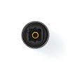 Nedis® Optický Audio Adaptér | Toslink Zásuvka - Toslink Zásuvka | Hliníkový | Šedý