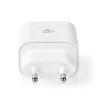 Nedis WCPDL20W112WT USB napájecí adaptér 3.0 A, USB-C, PD Power Delivery, Lightning kabel certifikace MFi / bílá