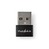 Adaptér USB 2.0 zástrčka USB-A - zásuvka USB-C ™ (CCGP60920BK)