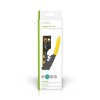 Krimpovací kleště CAT5 / CAT5e / CAT6 / CAT6a / CAT7 / RJ12, RJ45, odizolovací, řezací, ocel / soft touch (CCGG89510BK)