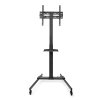 Nedis TVSM5100BK podlahový stojan pro TV, 32 - 55", 35 kg, snap lock systém, černá
