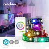 Nedis SmartLife chytrý barevný LED pásek 2 m, 4W 380lm, barevná + teplá bílá, Bluetooth (BTLS20RGBW)