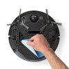 Nedis WIFIVCR001CBK robotický vysavač, Wi-Fi , kapacita nádrže 0.2 l, automatické nabíjení, provoz 90 min, průměr 30 cm
