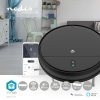 Nedis WIFIVCR001CBK robotický vysavač, Wi-Fi , kapacita nádrže 0.2 l, automatické nabíjení, provoz 90 min, průměr 30 cm