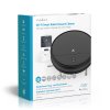 Nedis WIFIVCR001CBK robotický vysavač, Wi-Fi , kapacita nádrže 0.2 l, automatické nabíjení, provoz 90 min, průměr 30 cm
