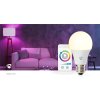 Nedis SmartLife chytrá LED žárovka E27 9W 806lm barevná + teplá/studená bílá (WIFILRC10E27)