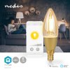 Nedis SmartLife chytrá LED žárovka E14 4.9W 470lm 1800  - 3000 K (WIFILRF10C37)