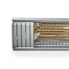 Ohřívač terasy | 2000 W | 9 Nastavení Teploty | Na zeď | IP65 | Šedá