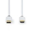 High Speed HDMI™ kabel s Ethernetem | Konektor HDMI ™ | Konektor HDMI ™ | 4K@60Hz | 18 Gbps | 5.0 m | Kulatý | PVC | Bílá | Box