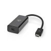 USB Adaptér | USB 3.2 Gen 1 | USB-C™ Zástrčka | Mini DisplayPort Zásuvka | 0.2 m | Kulatý | Poniklované | PVC | Černá | Box