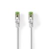 Nedis síťový kabel Cat 7 PiMF, zástrčka RJ45 - zástrčka RJ45, 5 m, bílá (CCGB85420WT50)