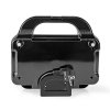 Nedis KAMG120FBK multi gril / sendvičovač / vaflovač, 900 W, plotny 28 x 15 cm
