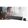 Sada Myši a Klávesnice | Bezdrátové | Připojení myši a klávesnice: USB | 800 / 1200 / 1600 dpi | Nastavitelné DPI | QWERTZ | DE Rozložení Kláves