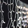 Nedis SmartLife chytrý vánoční závěs 3x3 m, 200 LED, venkovní IP65, teplá bílá (WIFILXC01W200)