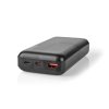 Nedis UPBKPD20000BK powerbanka 20000 mAh Li-Pol, 427 g, 2 x USB 3 A, PD3.0 18 W