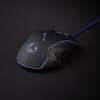 Nedis GMWD210BK programovatelná herní myš drátová podsvícená / 3600 DPI / 6 tlačítek