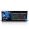 Wired Gaming Keyboard | USB-A | Membránové Keys | LED | QWERTZ | DE Rozložení Kláves | Délka napájecího kabelu: 1.30 m | Multimediální