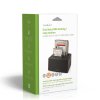 Dokovací stanice pro HDD | USB 3.2 Gen1 | USB-A | 2 Disky | 2.5 / 3.5 " | USB 3.2 Gen1 | Dokování | Stolní