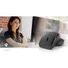 Nedis MSWS510BK ergonomická bezdrátová myš, 800-1600 dpi, 6 tlačítek, pro praváky