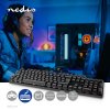 Wired Gaming Keyboard | USB-A | Mechanické Keys | LED | AZERTY | FR Rozložení Kláves | Napájení z USB | Délka napájecího kabelu: 1.50 m | Herní