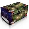 Vánoční vnitřní světelný řetěz 144x LED, 6 režimů, na baterie 3x AA, délka 15.5 m